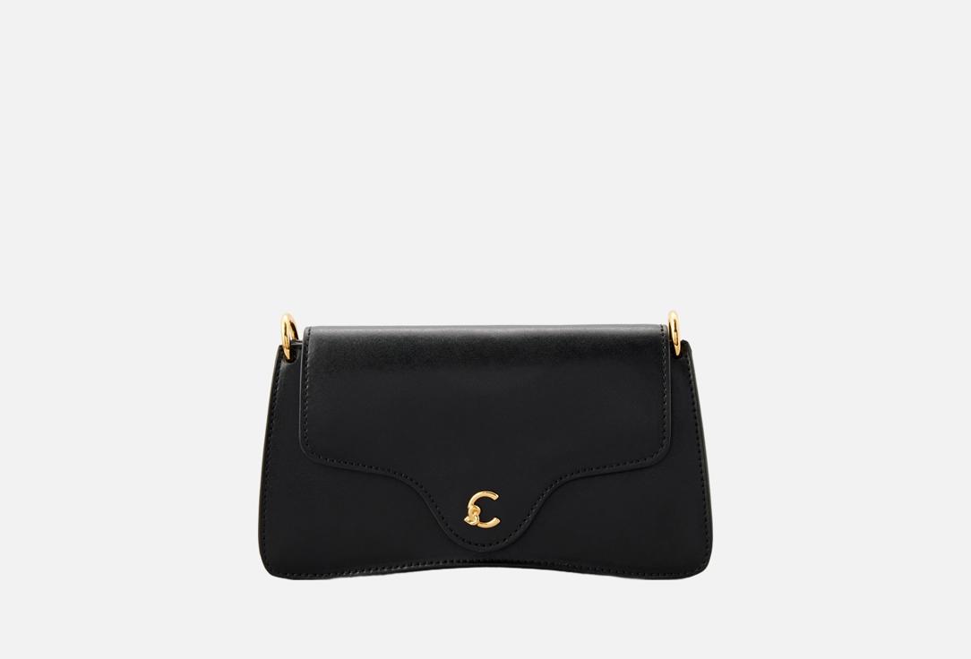 

Сумка кросс-боди кожаная COCCINELLE, Черный, C-ME CALF