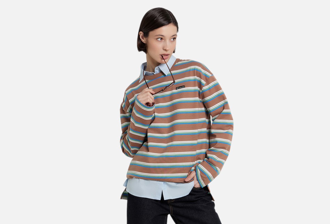 

Лонгслив MARK FORMELLE, Бежевый, Бежевый XL мл