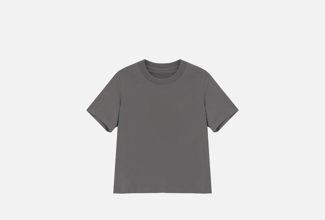 Изображение товара Футболка Mark Formelle серая для женщин из 100% хлопка летняя демисезонная