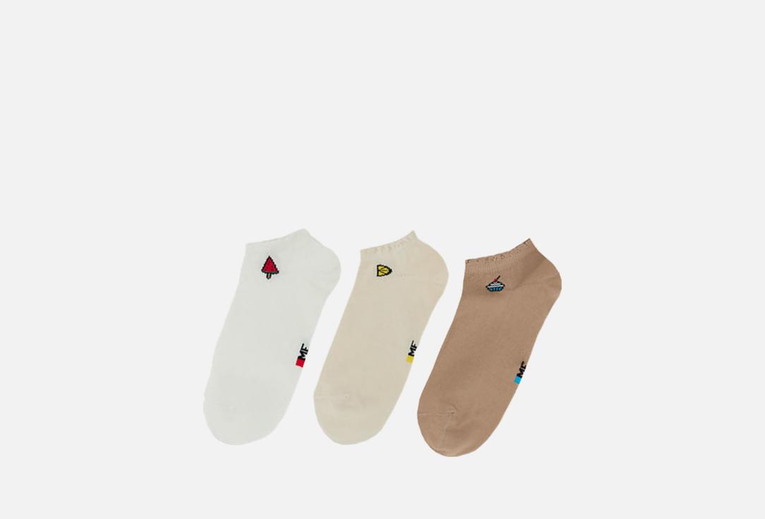 

Набор носков MARK FORMELLE, Мультиколор, Капучино, нюдовый, молочный 3 пар