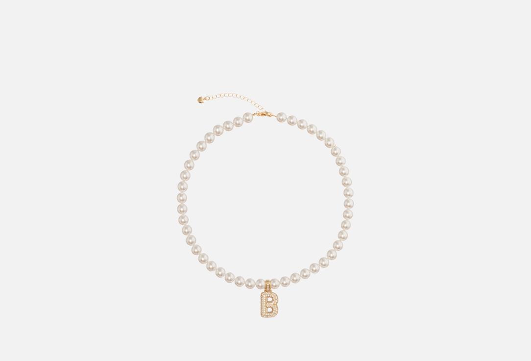 

Колье MN.JWLR, Gold letter B 1 шт