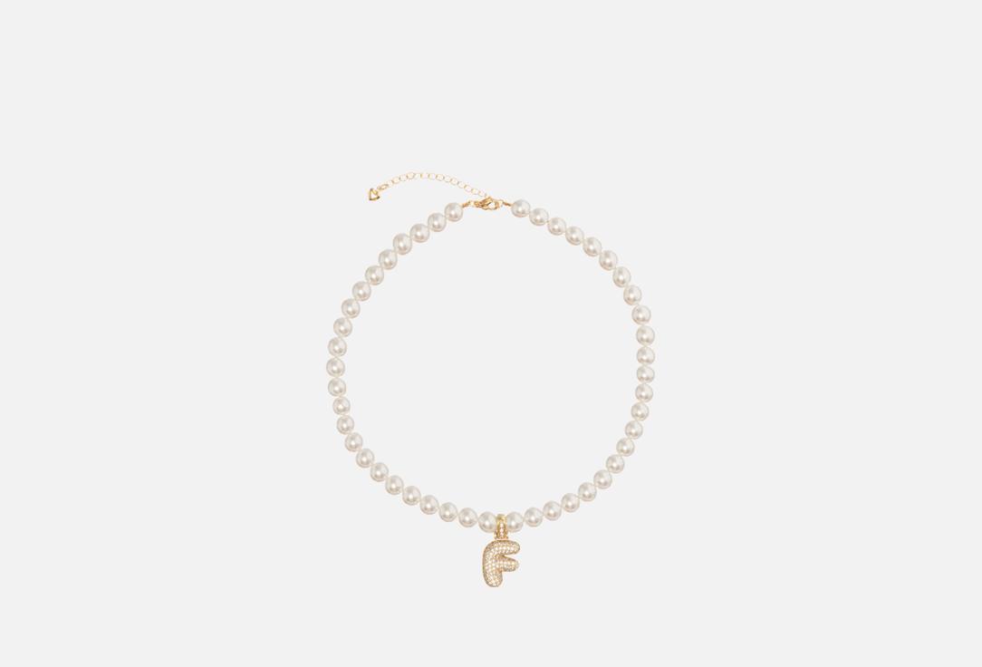 Изображение товара Колье mn.jwlr gold letter F