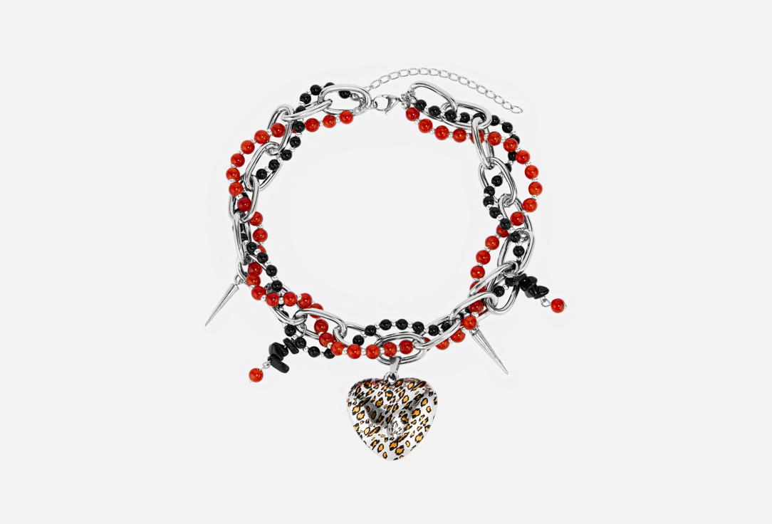 Изображение товара Колье серебряное PABUR HEART OF LEO