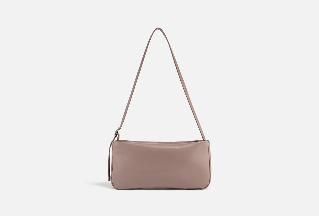 Изображение товара Сумка-багет LOKIS темно-бежевая из натуральной кожи для женщин