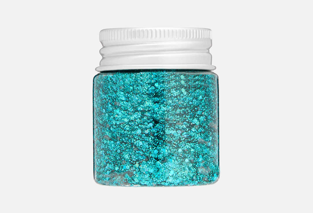 Изображение товара Глиттер-гель для лица тела и волос Splash Glitter Holo Light Blue 30 г