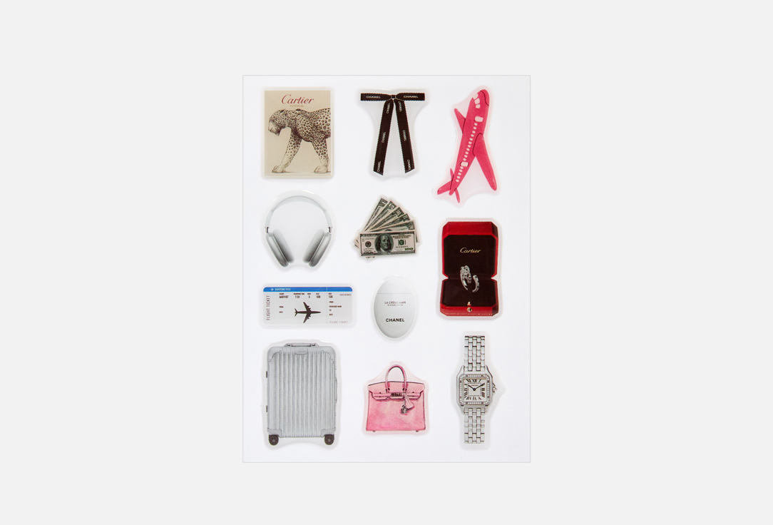 

Наклейки PABUR, TRAVEL 11 шт