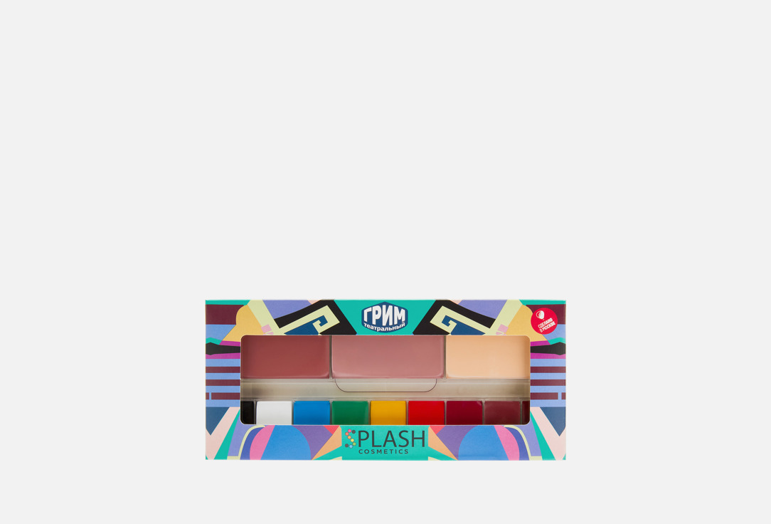 Изображение товара Профессиональный театральный грим Splash палитра №1