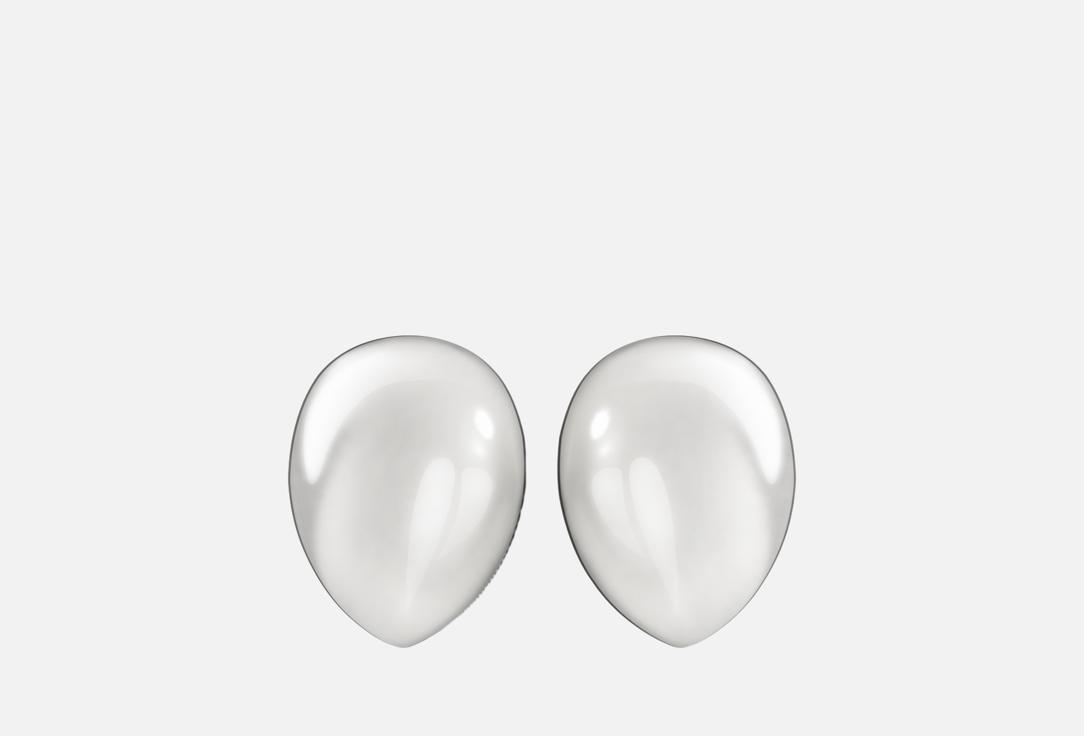 Изображение товара Элегантные серьги Яйцо из ювелирного сплава с родиевым покрытием для женщин