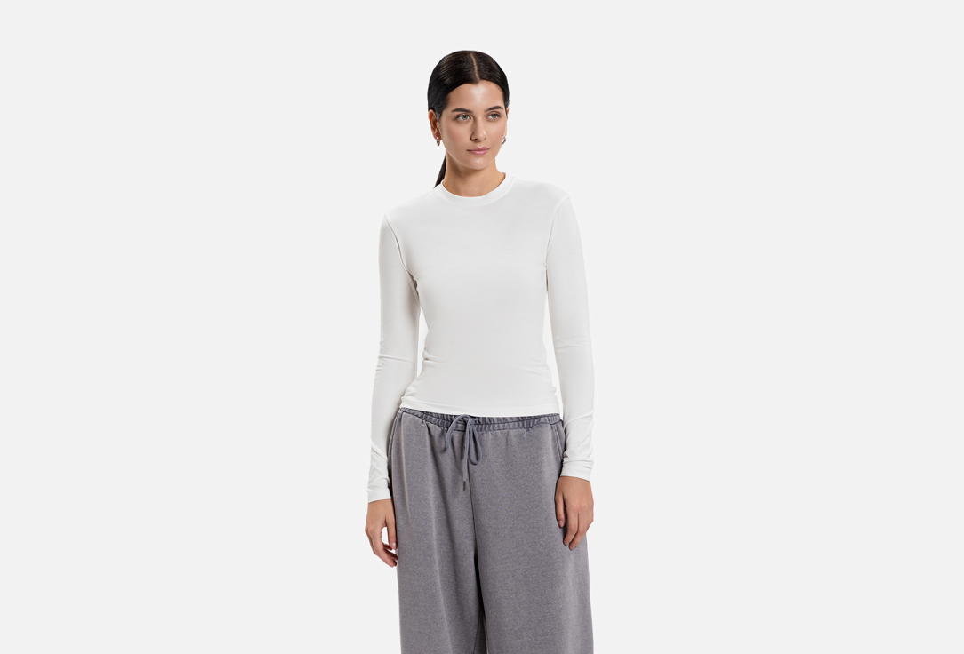 Изображение товара Лонгслив mass.corporation Молочный