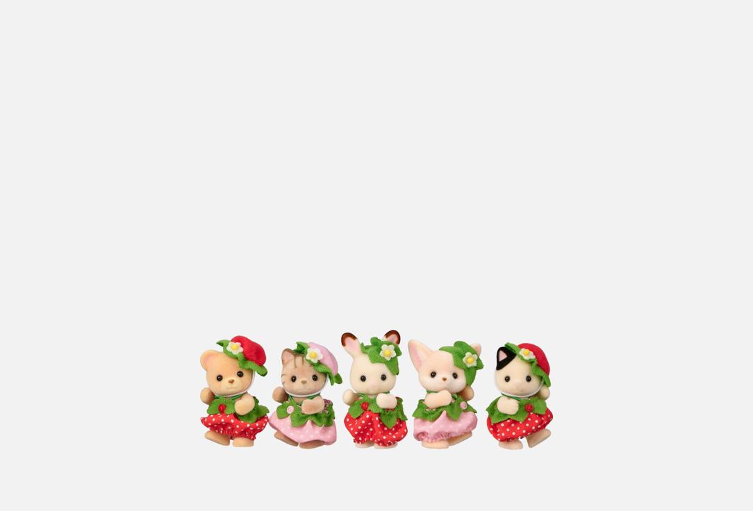 Изображение товара Игровой набор Sylvanian Families Малыши в костюмах ягодок