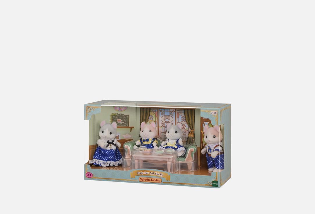 Изображение товара Игровой набор Sylvanian Families Семья Котов кёрл