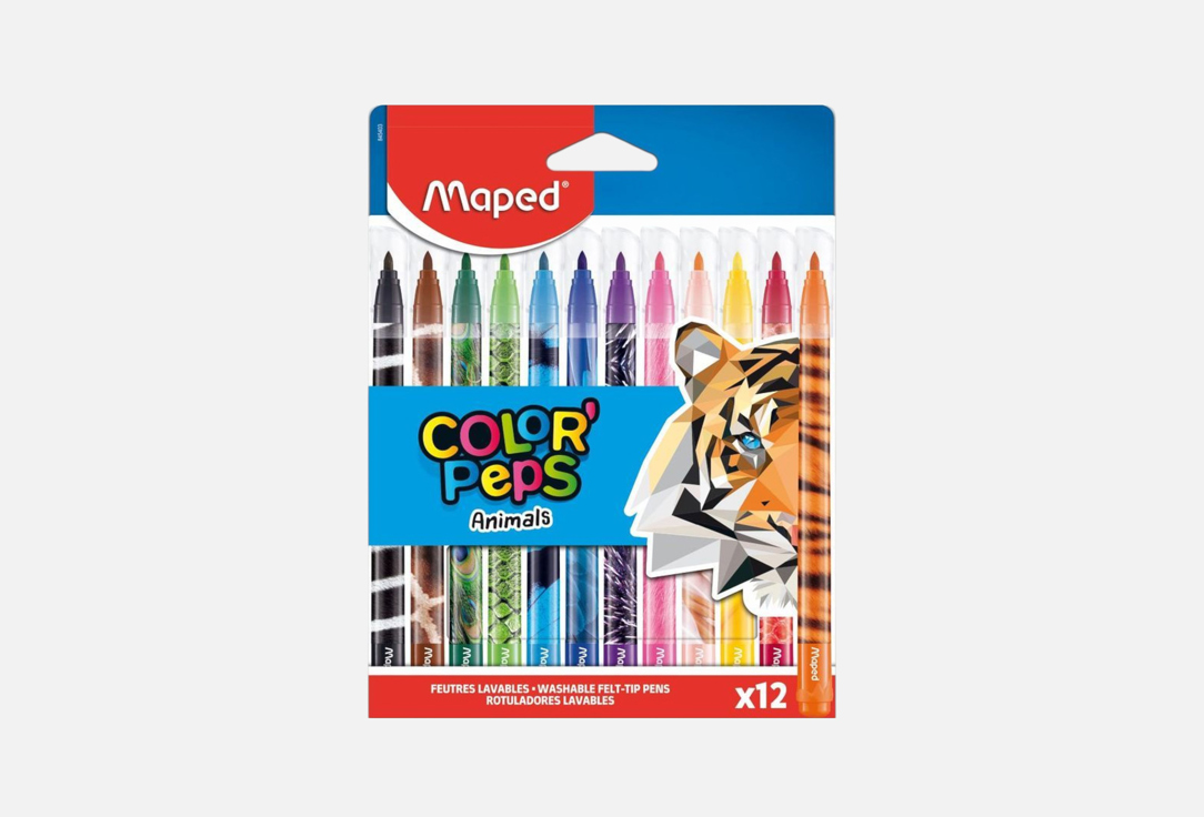 Изображение товара Набор фломастеров MAPED ANIMALS