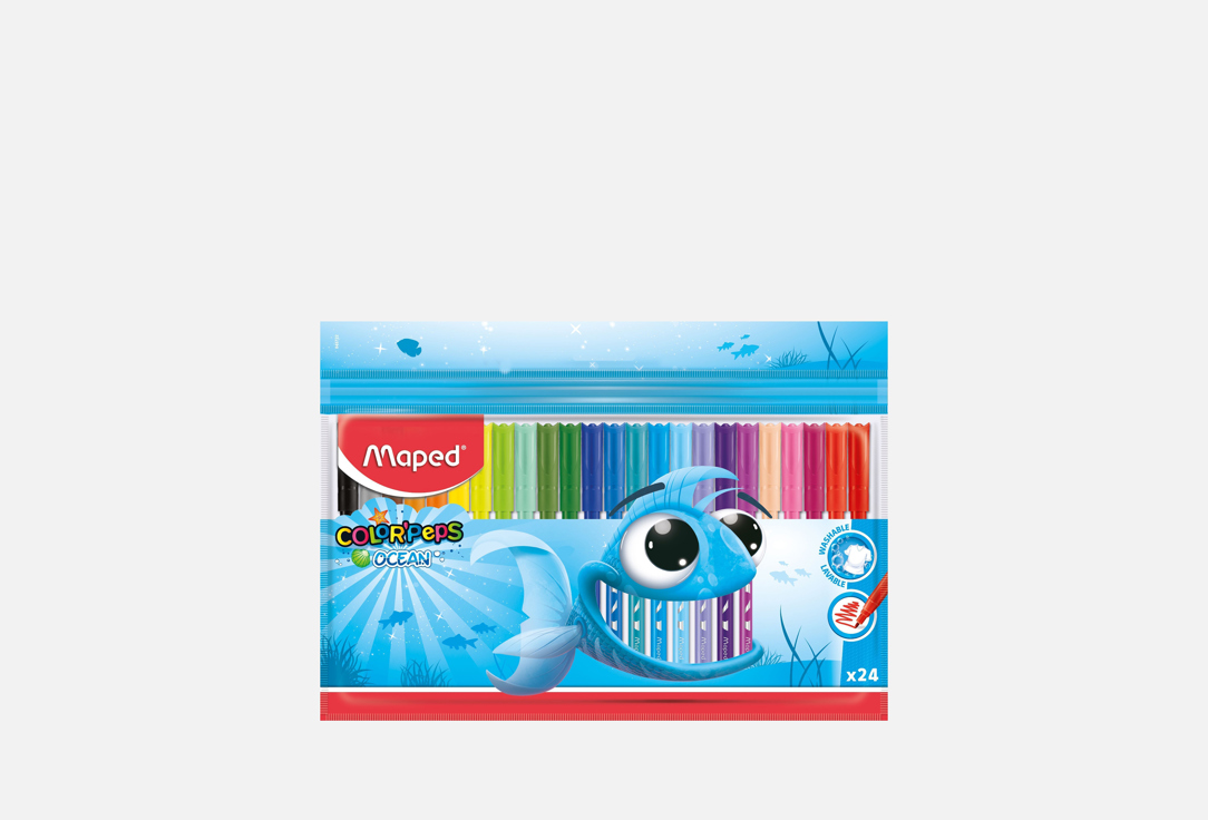 

Набор фломастеров MAPED, COLOR'PEPS OCEAN 24 шт