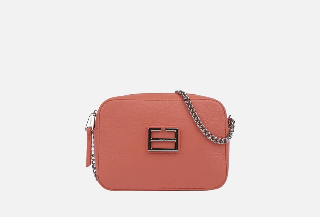 Изображение товара Сумка кросс-боди кожаная fabretti коралловый