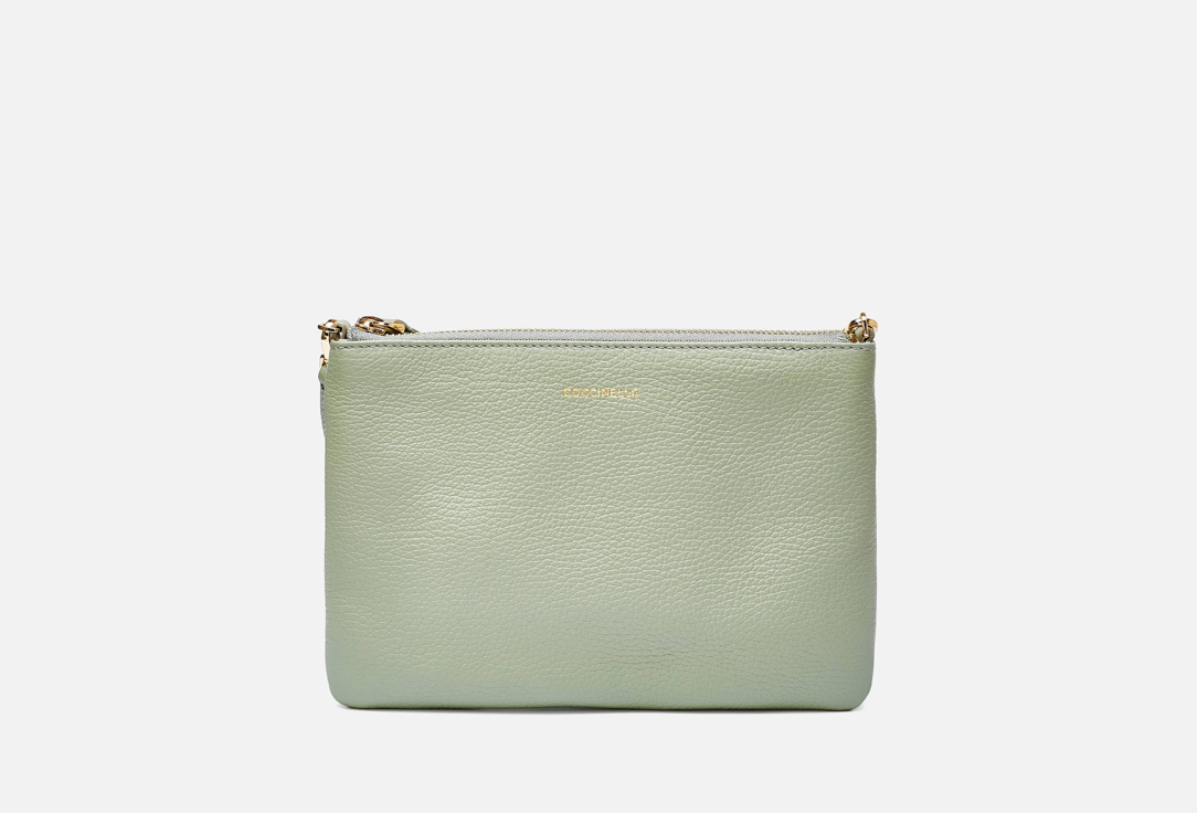 Изображение товара Кожаная сумка кросс-боди Coccinelle BEST зеленая для женщин