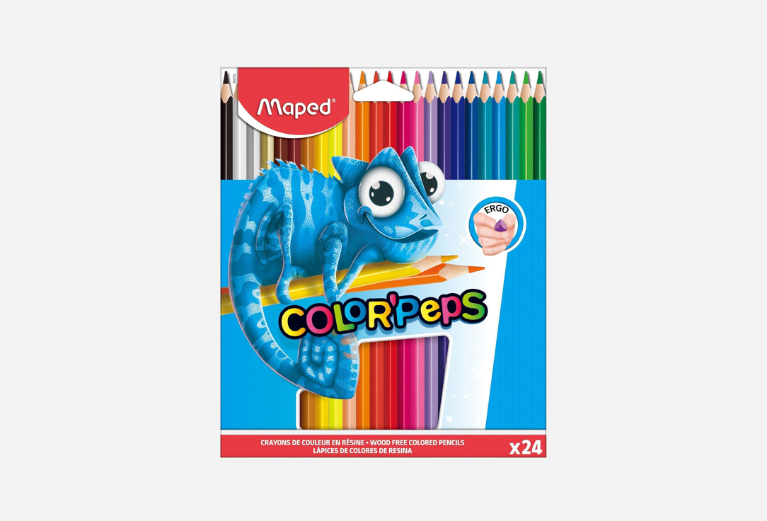 

Набор цветных карандашей MAPED, PULSE 24 шт