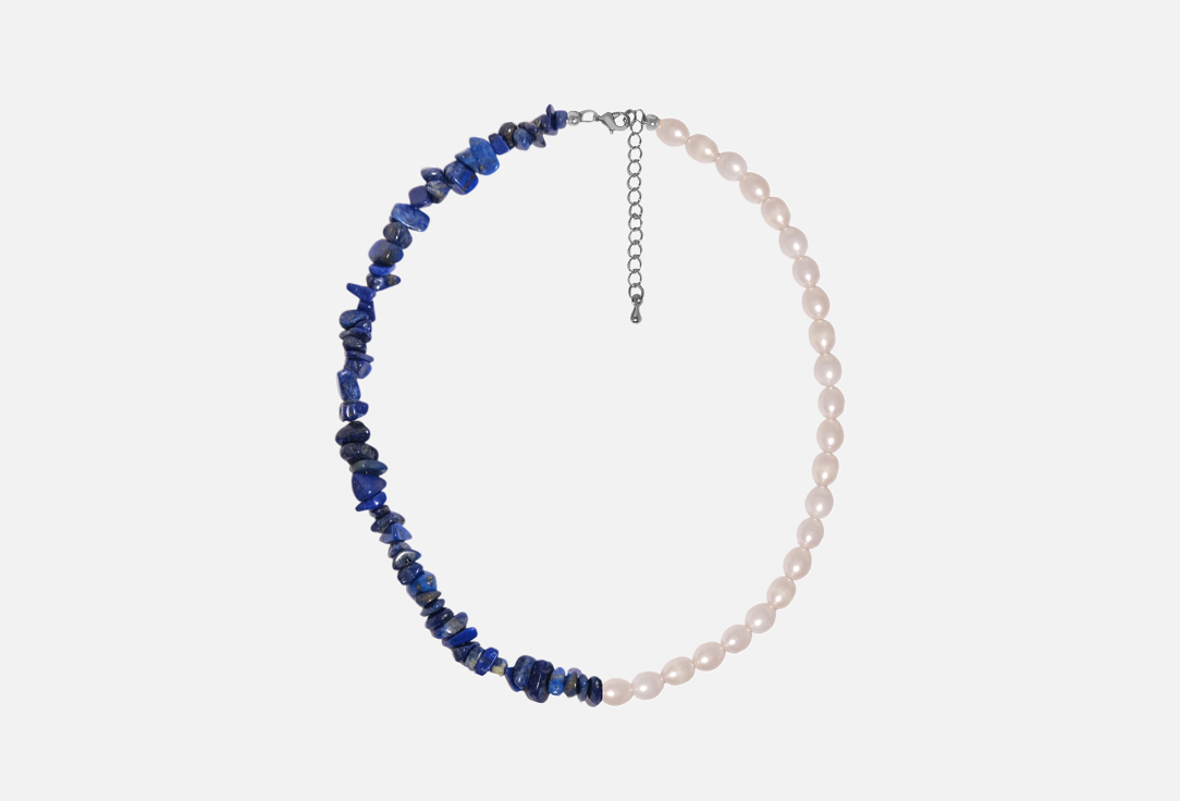 Изображение товара Колье из жемчуга и лазурита MARISOFI Pearl Blue для женщин