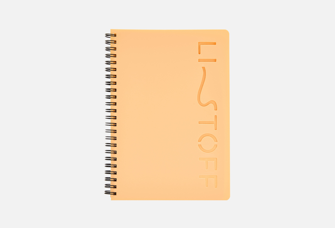 Изображение товара Тетрадь A5 Listoff Style 80 листов в клетку с обложкой из пластика