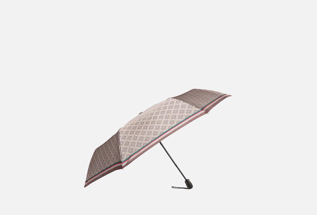 Изображение товара Автоматический зонт fabretti бежевый с модным принтом 102 см