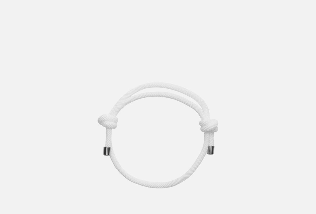 

Браслет АХ, ЧУДЕСНО, Белый узелок 1 шт