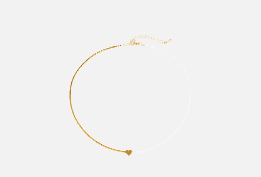 

Чокер 8 OTTENKOV, Из гематита с белыми цирконами 1 шт