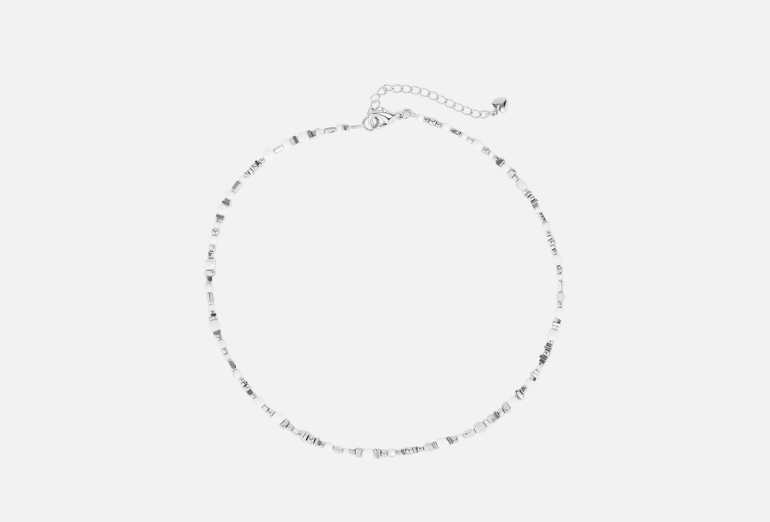 

Чокер 8 OTTENKOV, Из натурального говлита с гематитом 1 шт