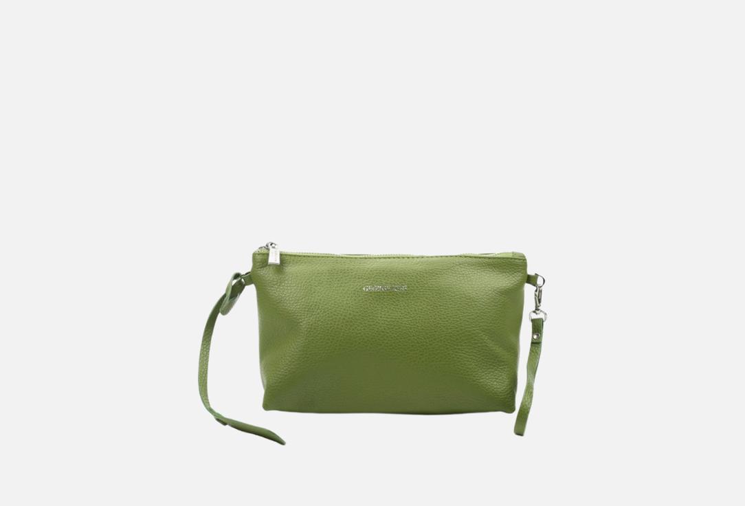 Изображение товара Сумка кросс-боди кожаная GEORGE KINI TRAVELLER MINI Verde lime