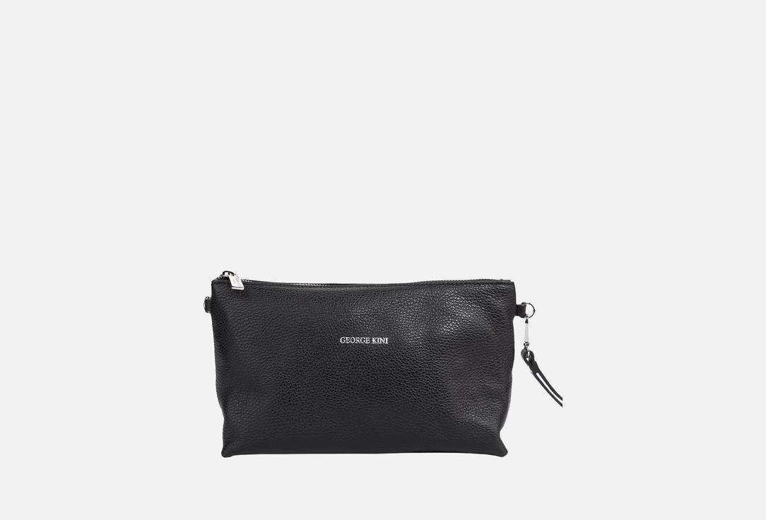 Изображение товара Сумка кросс-боди кожаная GEORGE KINI TRAVELLER MINI Black SS