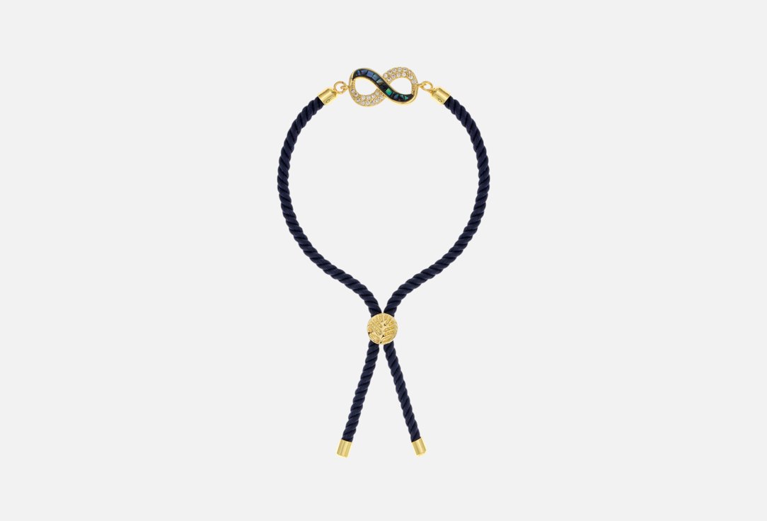 Изображение товара Браслет Ronda бесконечность для женщин с фианитами и перламутром регулируемый