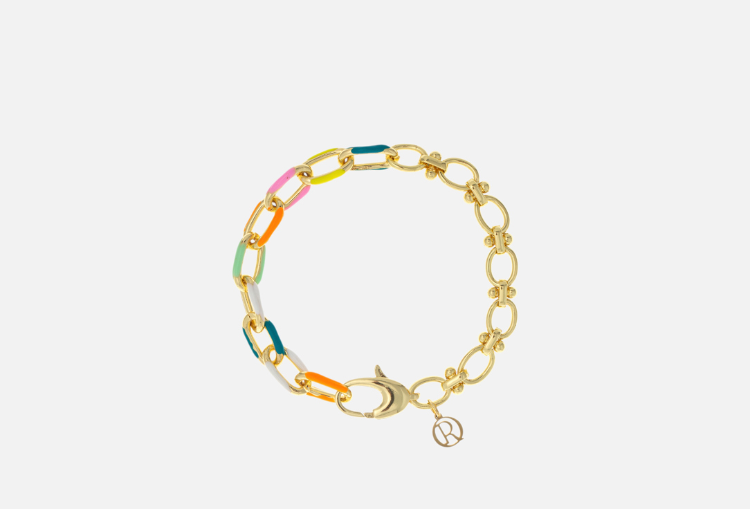 Изображение товара Браслет Ronda разноцветный с эмалью и фианитами женский стильный аксессуар