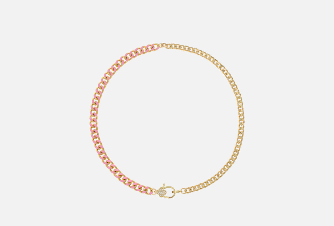 Изображение товара Колье Ronda розово-золотое