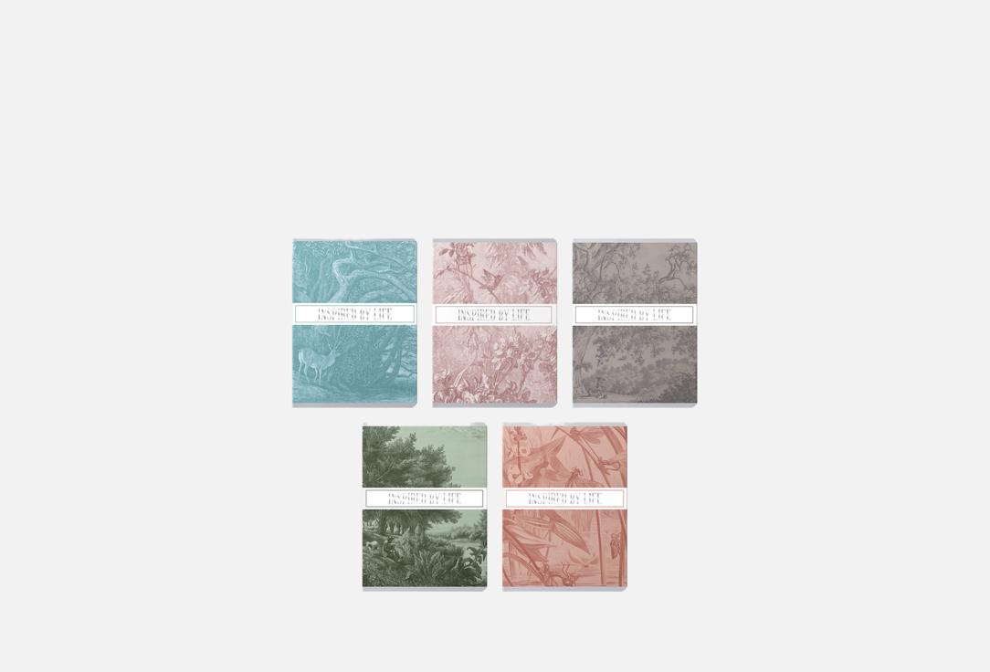 Изображение товара Набор тетрадей в клетку LISTOFF floreale A5