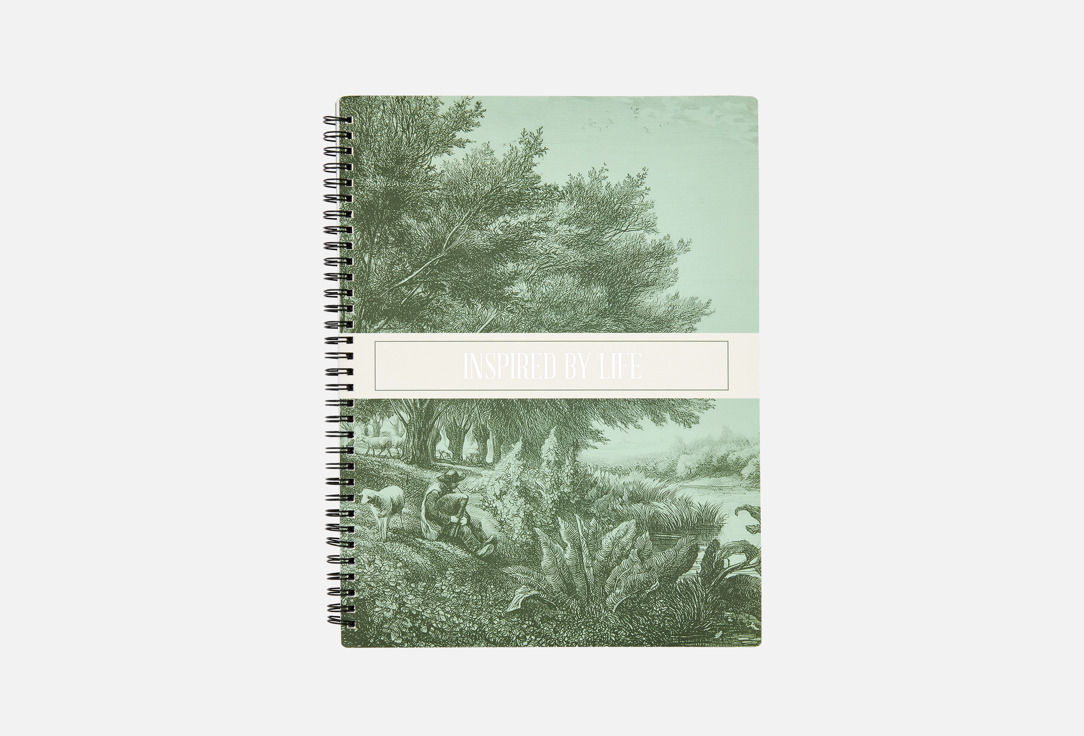 

Тетрадь LISTOFF, Зеленый, Floreale 1 шт