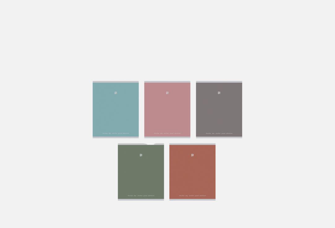 Изображение товара Набор премиальных тетрадей LISTOFF floreale A5 5 шт с тиснением и фольгой