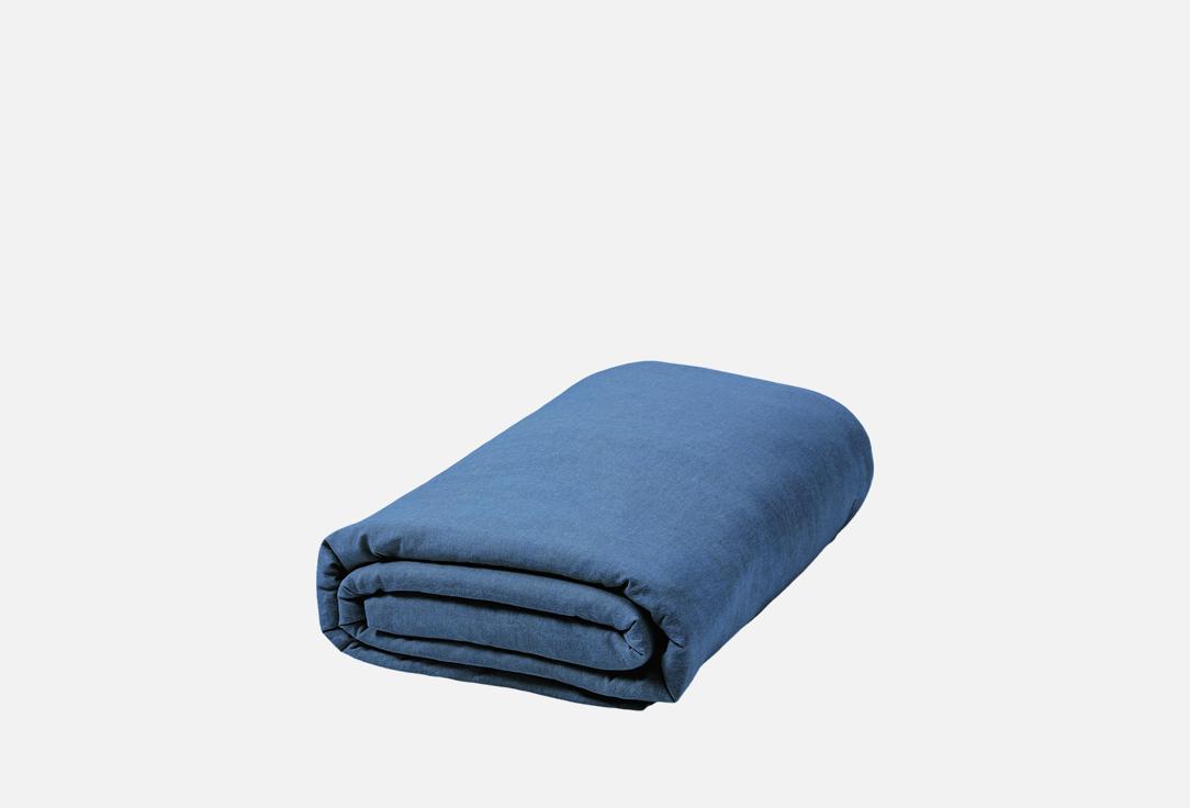 Изображение товара Пододеяльник VERETIĒ denim синий 160х210 натуральный хлопок