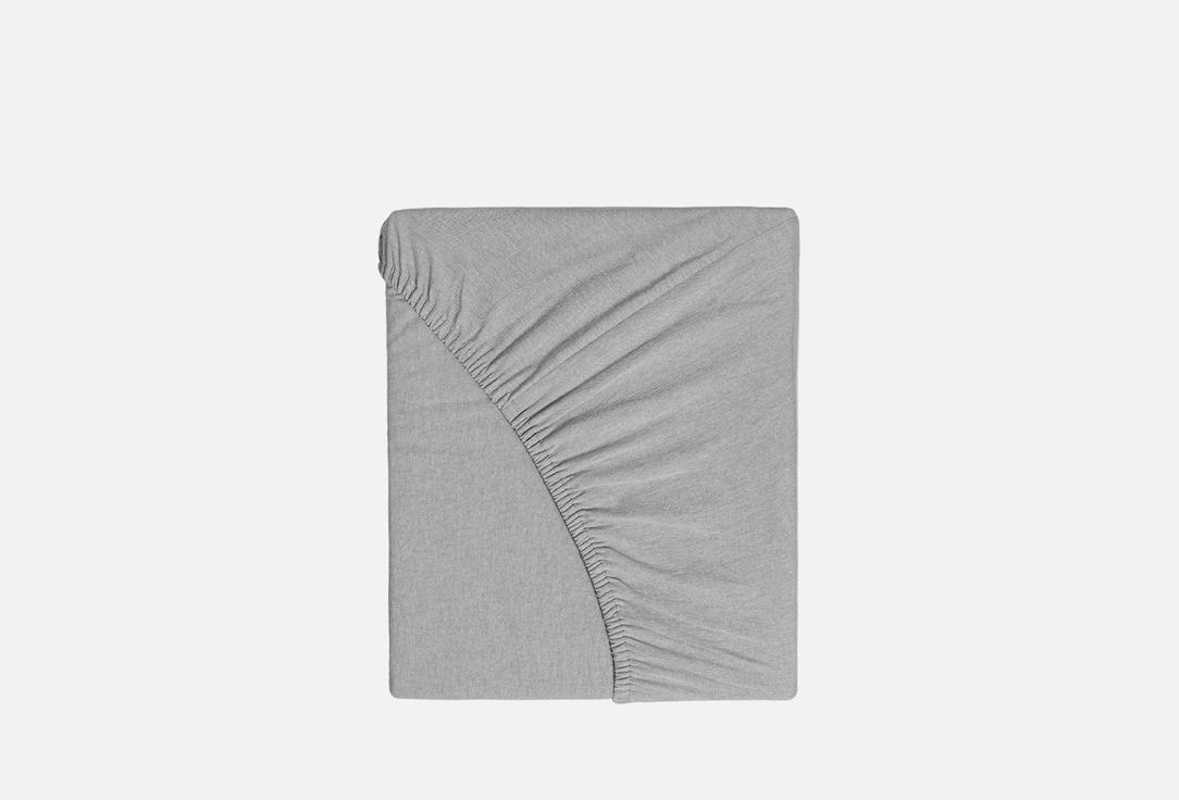 Изображение товара Простыня на резинке VERETIĒ grey rock 160х200 см хлопок Россия