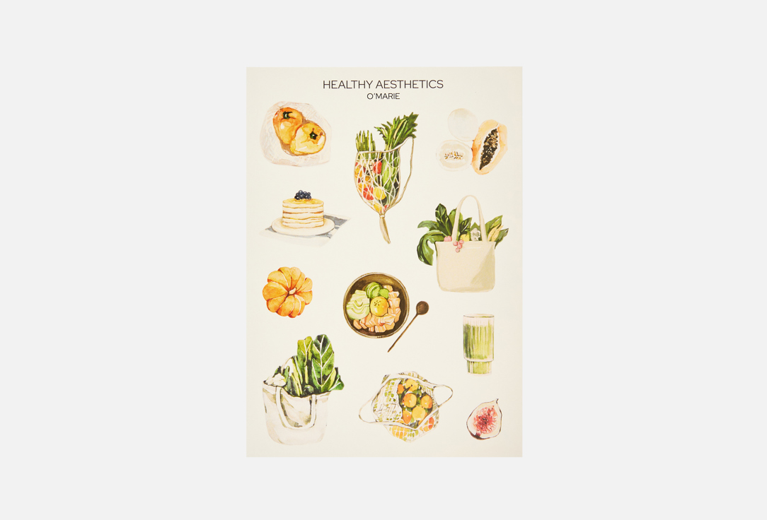 

Стикеры OMARIE, Self Care Healty 1 шт