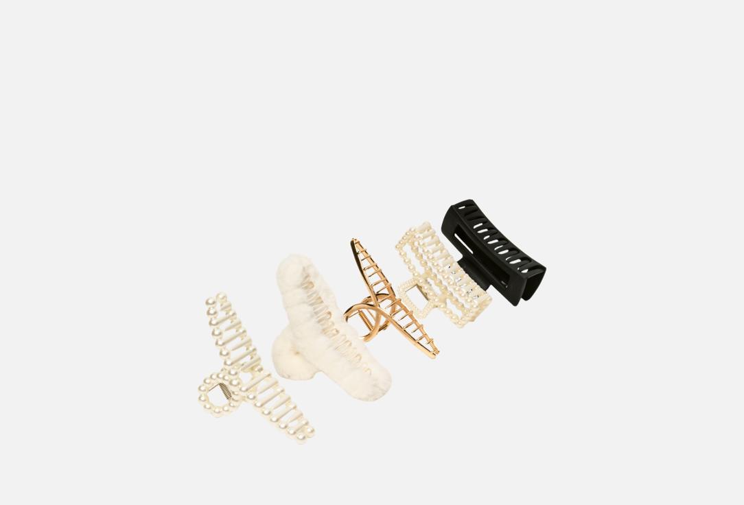 Изображение товара Набор крабиков для волос Jewelry Moments большой 5 штук, стильный и надежный