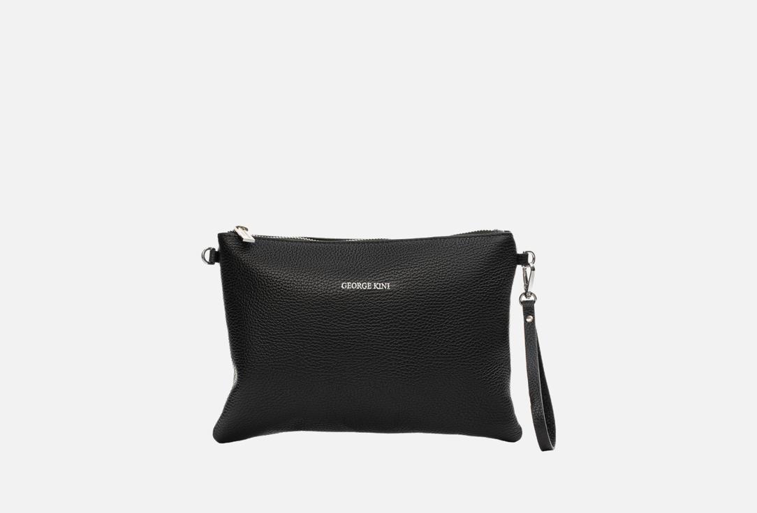 Изображение товара Сумка кросс-боди кожаная GEORGE KINI traveller mini black