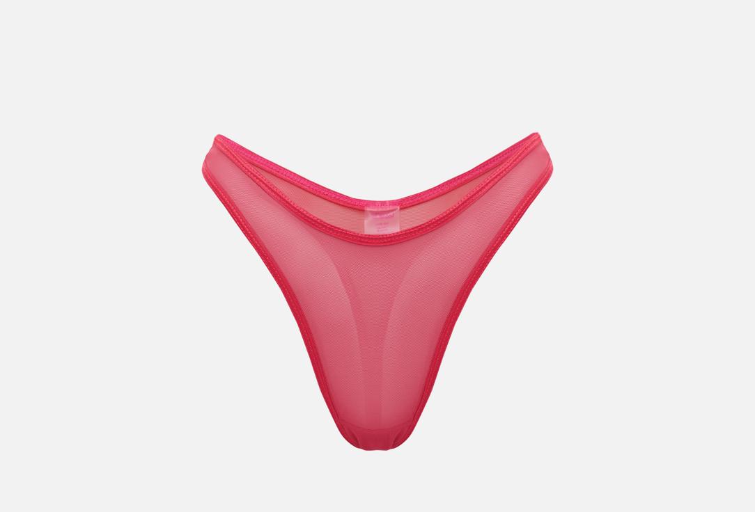 Изображение товара Женские стринги SHEXYUNDERWEAR Form из итальянской сетки с хлопковой ластовицей