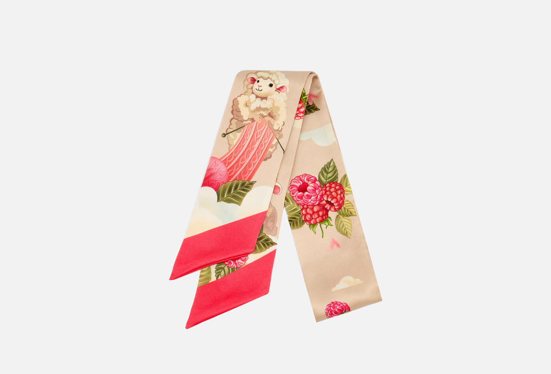 

Твилли шарф MOLLEN, Розовый, Boom пудровый