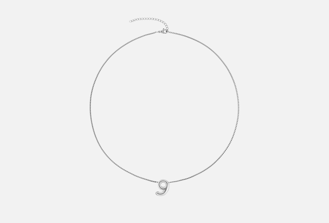 Изображение товара Цепочка с подвеской ЦОК цифра 9 из бижутерного сплава для женщин