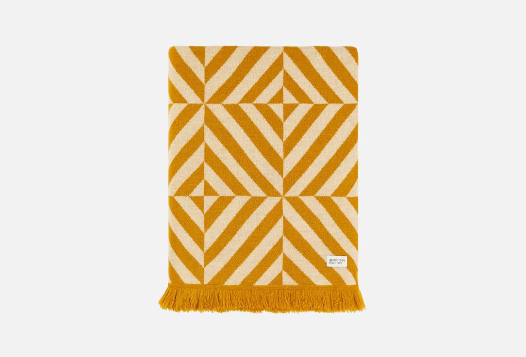 

Шерстяной плед NORTHERN FACTORY, Принт, Nord 200х155