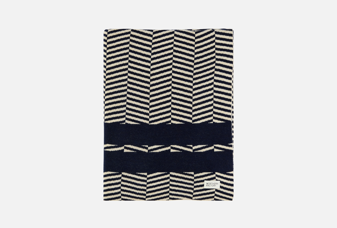 

Шерстяной плед NORTHERN FACTORY, Принт, Nord 200х155