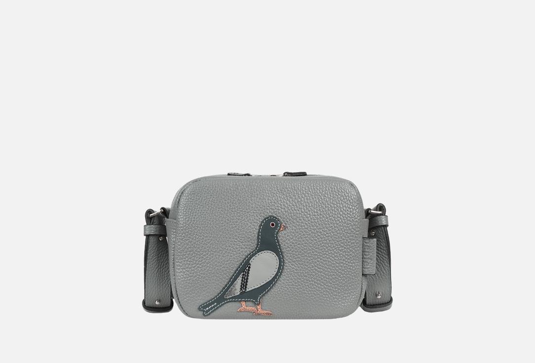 Изображение товара Сумка кросс-боди Pepfer из натуральной кожи с аппликацией