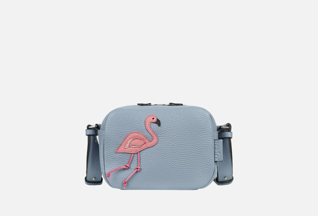 Изображение товара Кожаная сумка кросс-боди Pepfer Фламинго для женщин