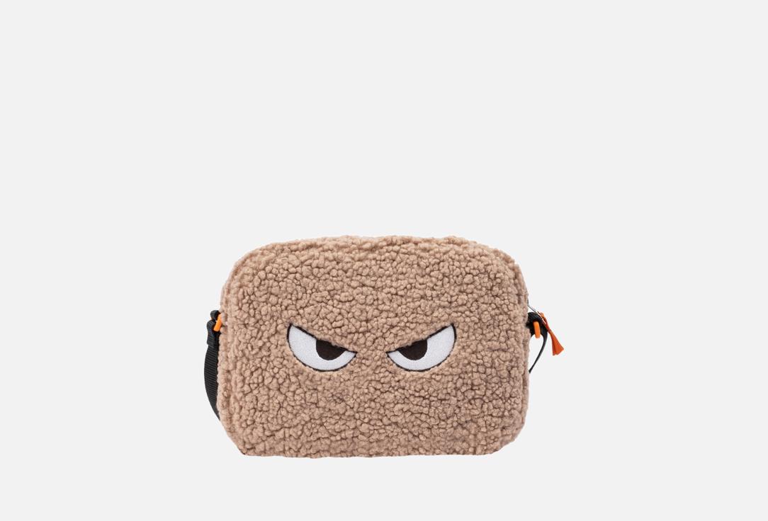 

Махровая сумка кросс-боди PEPFER, Коричневый, Глаза