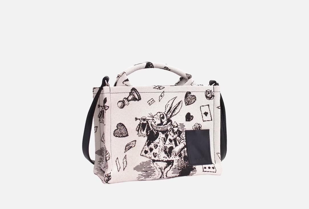 

Сумка тоут из жаккарда PEPFER, Принт, Алиса