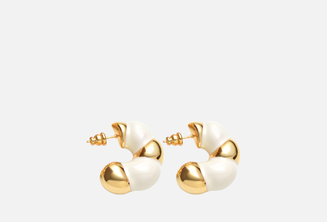 Изображение товара Серьги NORTHERN FACTORY Витые полукольца