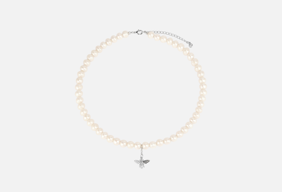 Изображение товара Чокер Sparkle Point Bee S с жемчугом и фианитами